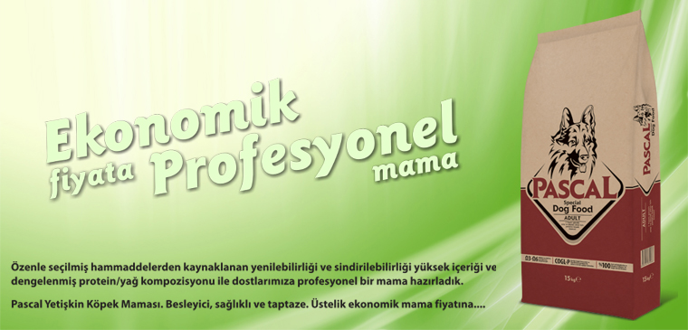 Pascal Köpek Maması Banner